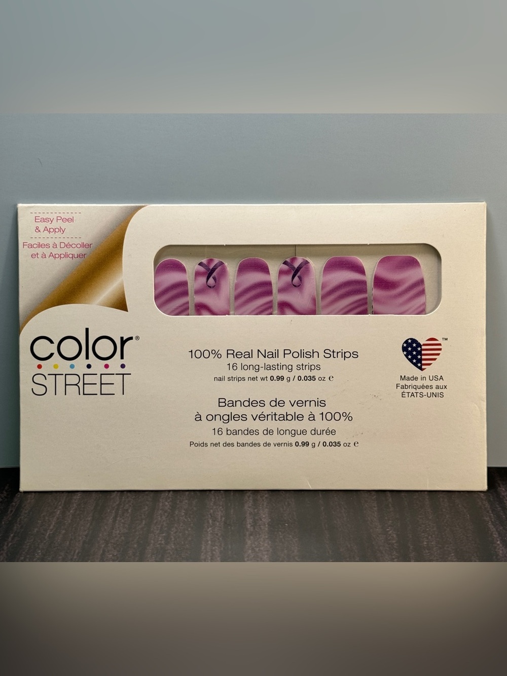 Color Street 100% Nail Polish Strip (Brave and Beautiful-Retired Set) New/Sealed